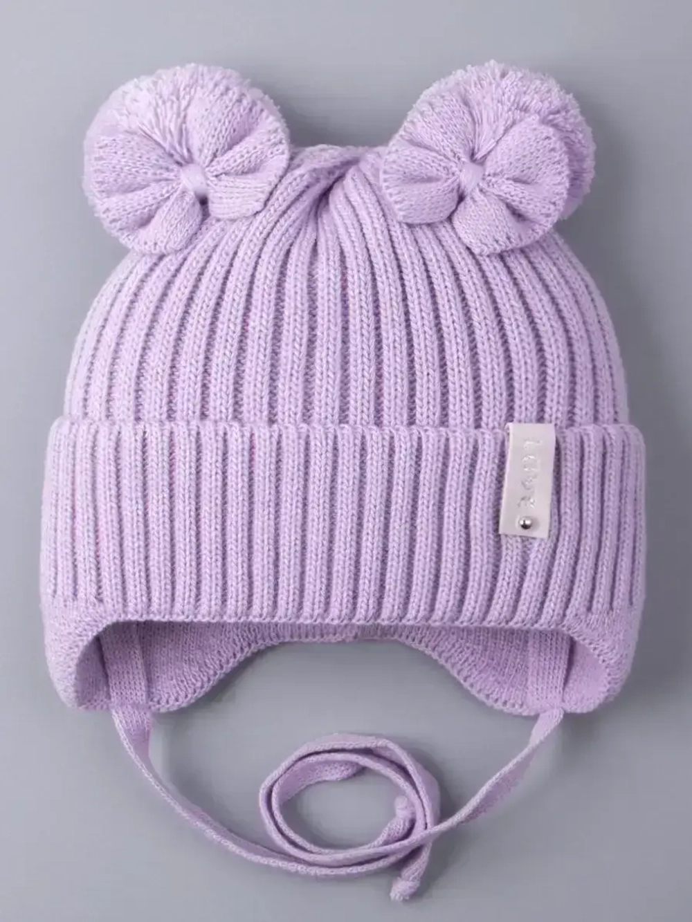 Шапка вязаная демисезонная для девочки