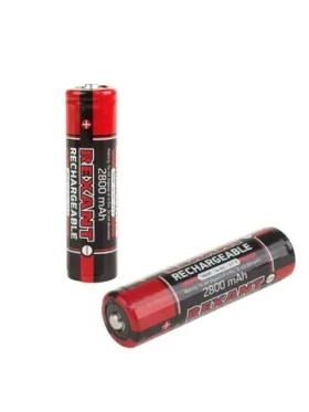 REXANT Аккумулятор 18650 с защитой Li-ion 2800 mAH 3.7В 1шт