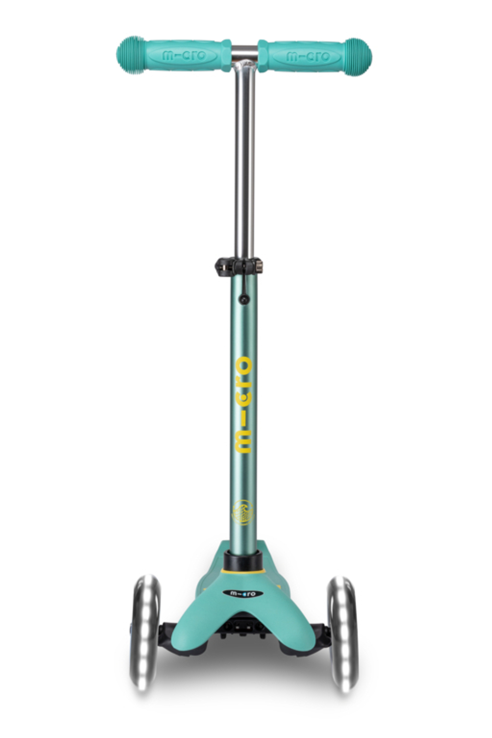 Самокат Mini Micro Deluxe ECO LED Мятный