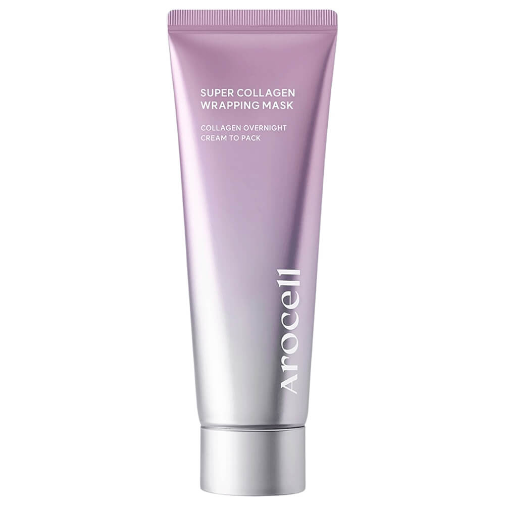 Коллагеновая маска-плёнка для сияния и гладкости кожи AROCELL Super Collagen Wrapping Mask