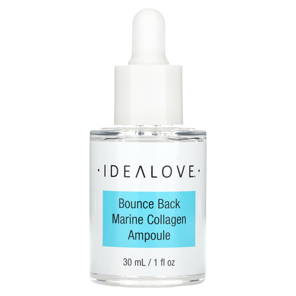 Idealove, Bounce Back, Marine Collagen Ampoule, сыворотка с морским коллагеном, 30 мл (1 жидк. унция)