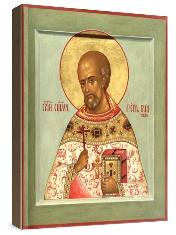 Петр Клинский (рукописная икона)