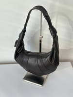 89-6853 BLACK Сумка жен. нат. кожа 37*22