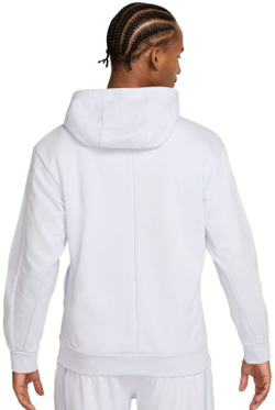 Мужская теннисная кофта Nike Heritage Court Fleece - небесный