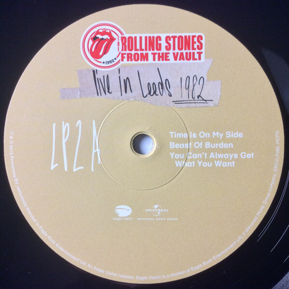 The Rolling Stones / Live In Leeds 1982 (3LP+DVD)