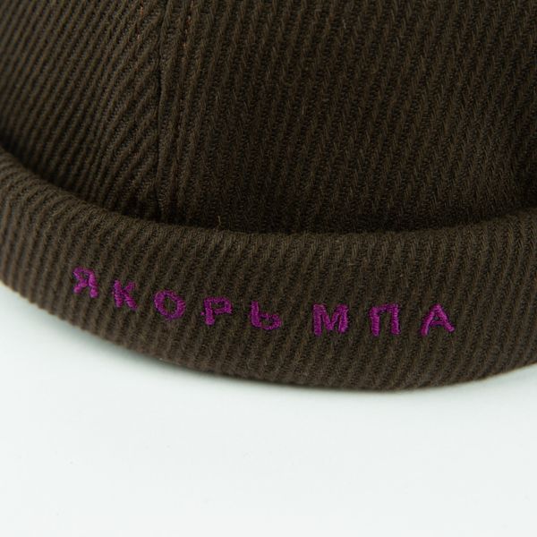 Докер Портовый '22 Винтаж диагональ Коричневый - фото 2