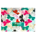 Папка-конверт на кнопке Sahand A4, 220х320 мм, 180 мкм, ассорти, с рисунком, "Modern"