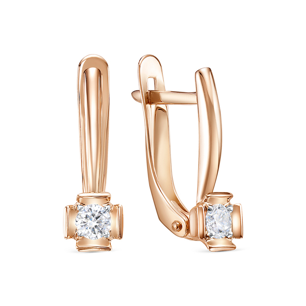 Серьги из золота 585 пробы