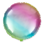 Шар фольгированный Круг 81 см (Ассорти)