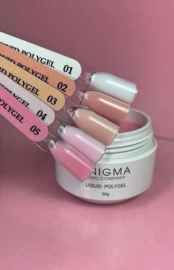Жидкий полигель ENIGMA Liquid Polygel 08 30 мл.