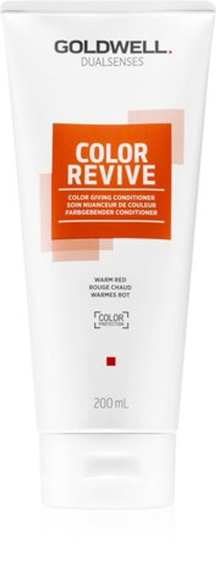 Goldwell Dualsenses Color Revive - тонизирующий кондиционер /  Warm Red 200  ml  / GTIN 4021609056294