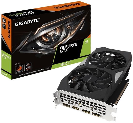 Видеокарта Gigabyte GeForce GTX 1660 Ti OC