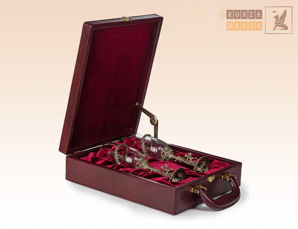 кейс на 2 бокала - Вино