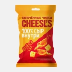 Чипсы Cheesls со вкусом двойного сыра 50г