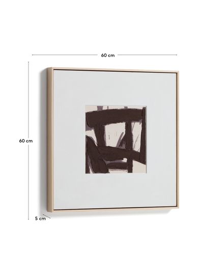 Arilan Абстрактная картина ручной работы, 60 x 60 см