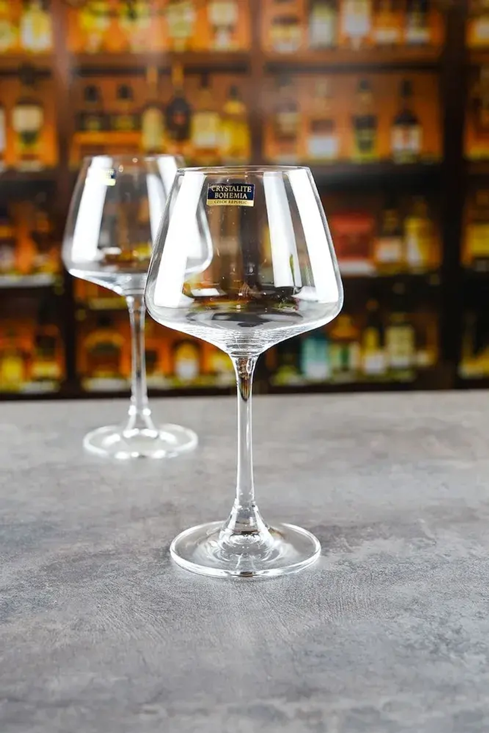Набор бокалов из хрусталя, для вина Crystalite Bohemia, 350мл, 2шт