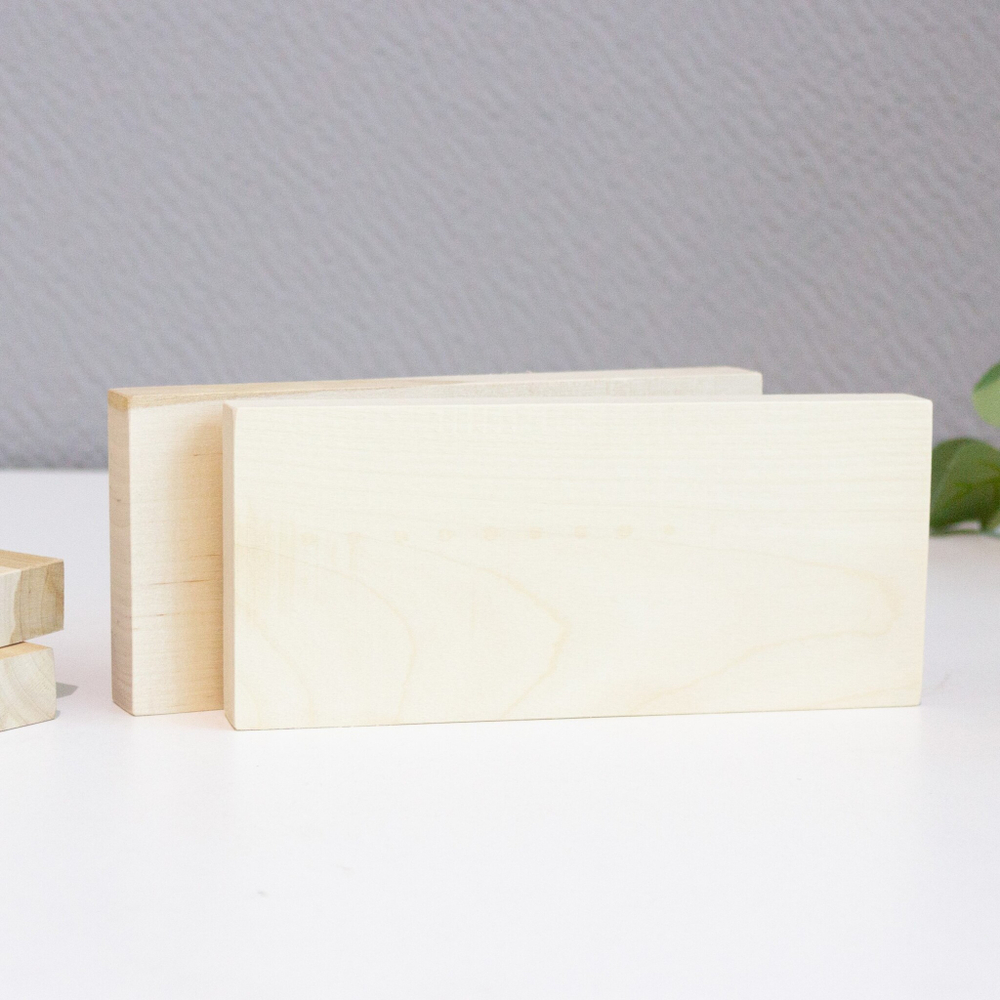 Брусок деревянный заготовка для резьбы 30*9*2 (1шт.)