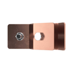 Держатель прутка на водостоке с болтом, медь