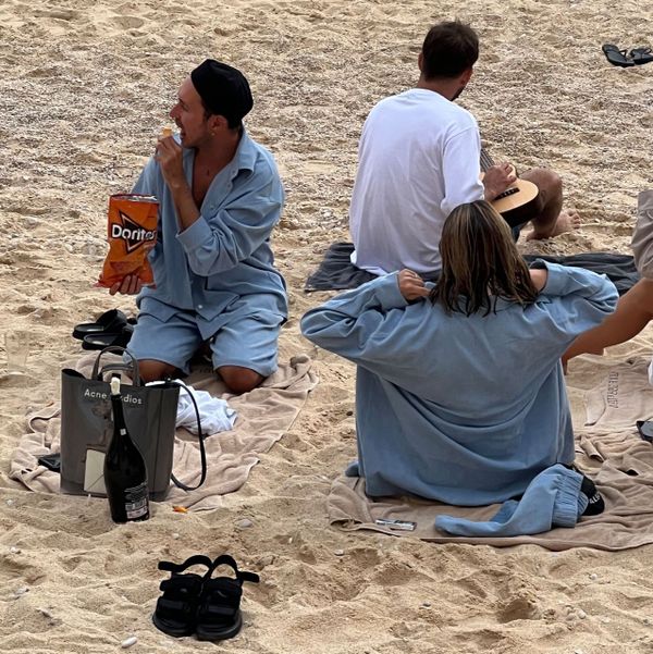 Шорты #4 Длинные Голубые - фото 4