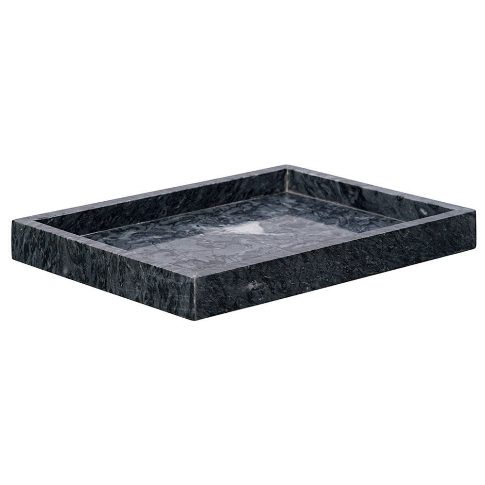 Поднос 28х20см Bergenson Bjorn Marm черный