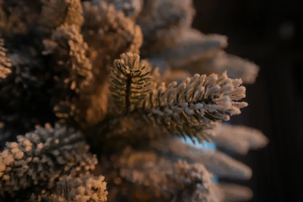 Заснеженная елка «Noel» (Литая+пвх) 180 см / 1,8 м