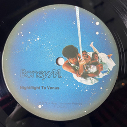 Винтажная виниловая пластинка LP Boney M. Nightflight To Venus (Japan 1978) (Obi) Rasputin
