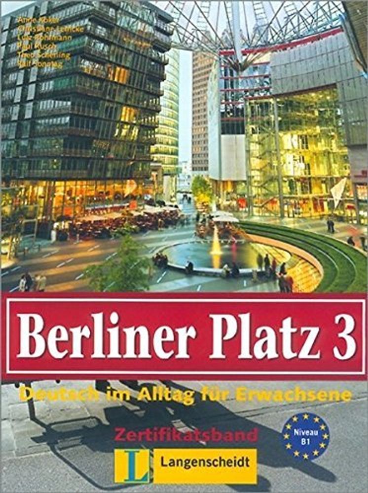 Berliner Platz 3 Lehr und Arbeitsbuch +D