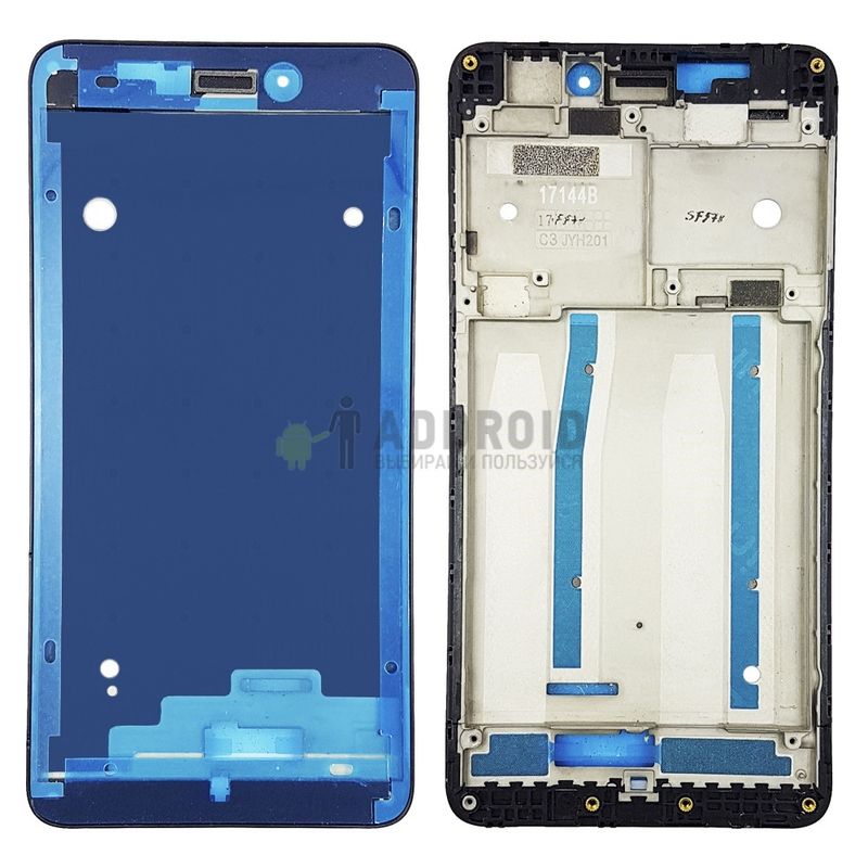 Средняя часть корпуса (рамка) для Xiaomi Redmi 4A Black