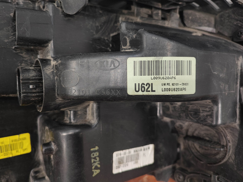 Фара левая LED Kia Sorento 3 Prime (UM) 17-20 Б/У Оригинал 92101C5620