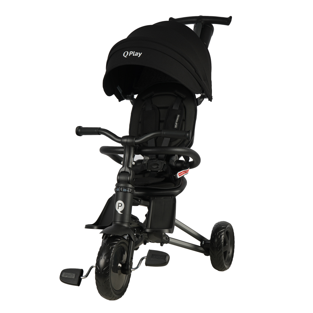 Велосипед трехколесный Qplay S700-16 Sprinter Black (EVA/Graphite)
