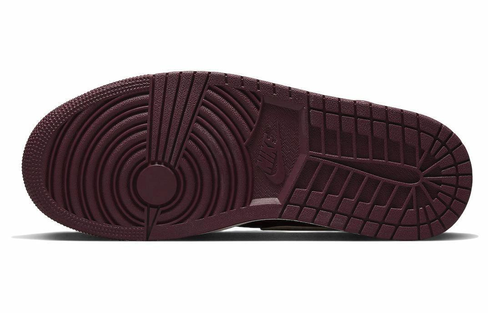 Кроссовки Jordan Air Jordan 1 Mid Se "Beach Cherrywood" (Женская размерная сетка)