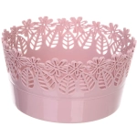 Сухарница пластиковая «SEGRETO» 19*10см пыльная роза