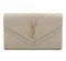 Сумка Saint Laurent Monogram Envelope бежевый