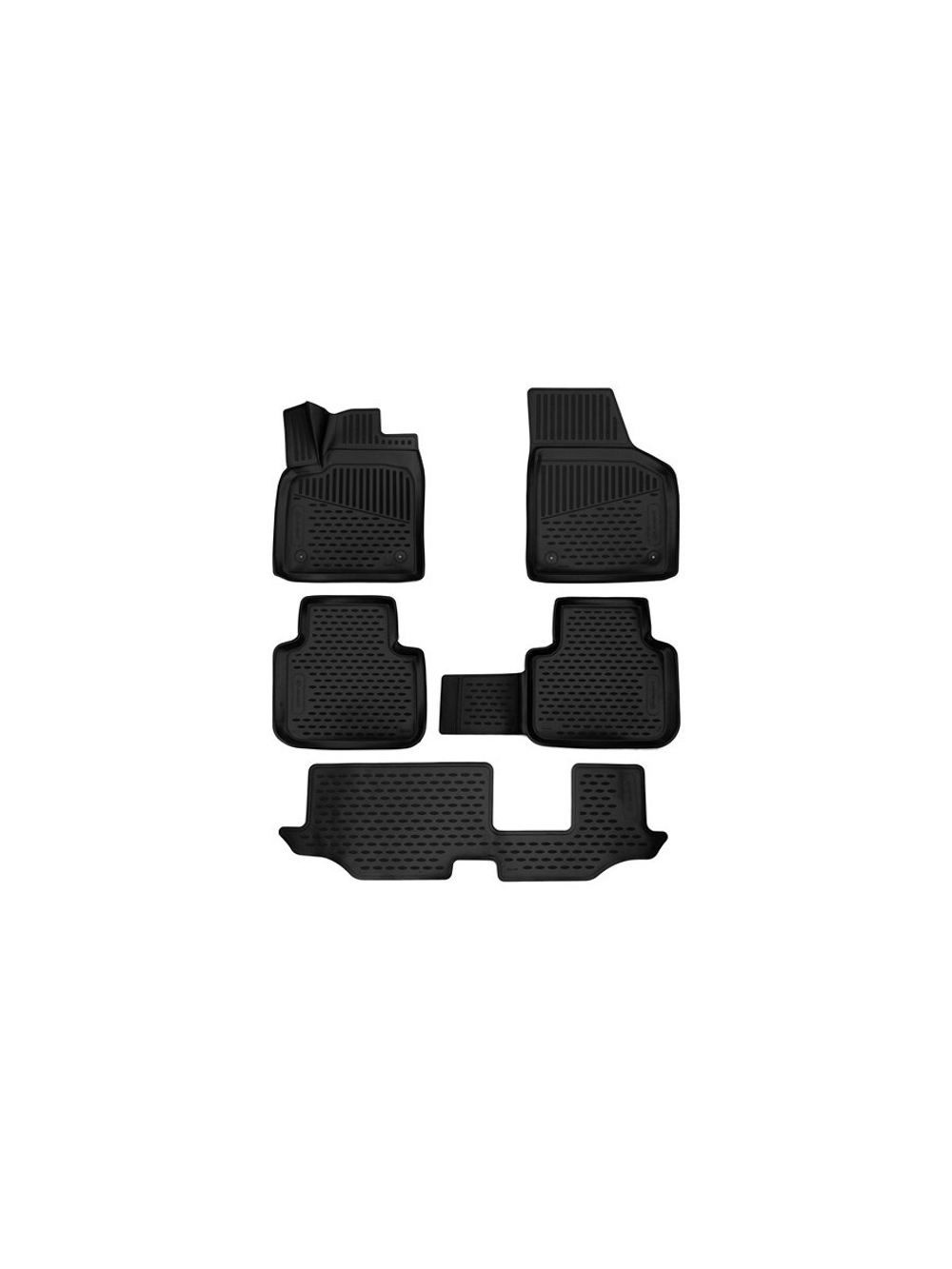 Коврики в салон для VOLKSWAGEN Teramont ELEMENT3D5158210K