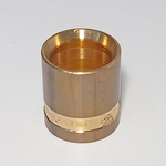 Монтажная гильза Stout 16 мм. для труб из сшитого полиэтилена аксиальная/желтая