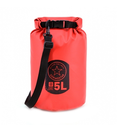 Сумка водонепроницаемая (гермомешок) Germostar Pro ПВХ литой 5 л