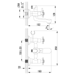 Смеситель Lemark Partner LM6542C для ванны