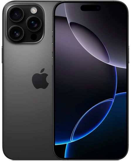 Apple iPhone 16 Pro dual-SIM 512 ГБ, «титановый чёрный»