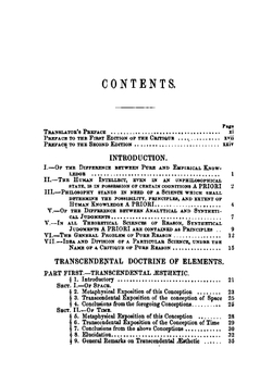 Critique of Pure Reason | И. Кант; John Miller Dow Meiklejohn