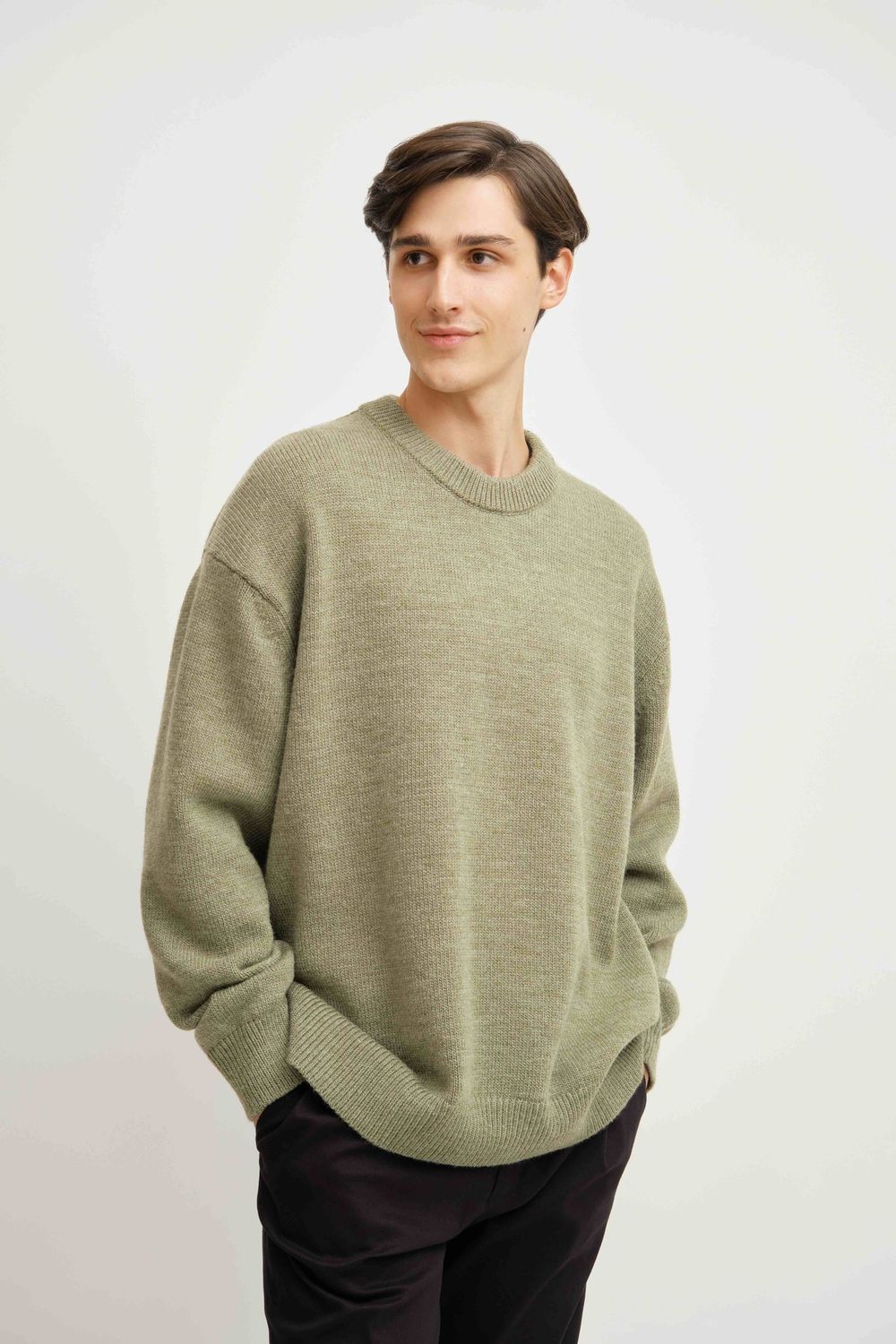 Свитер Weme Оверсайз оливковый