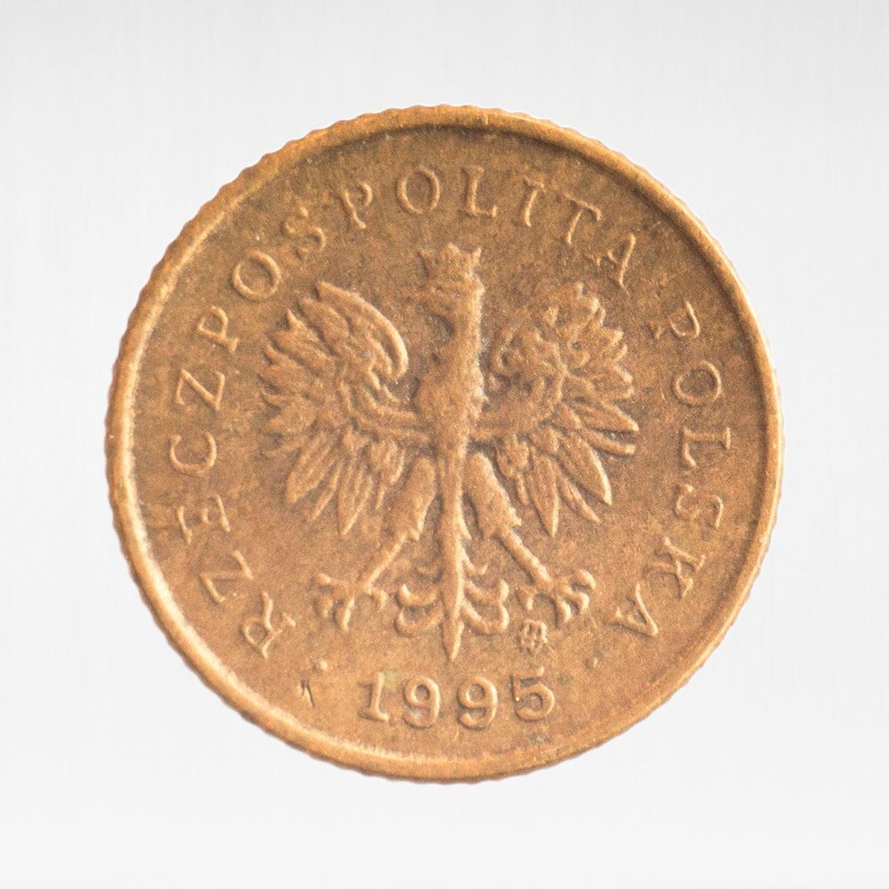 Poland, 1 Grosz, 1995, VF