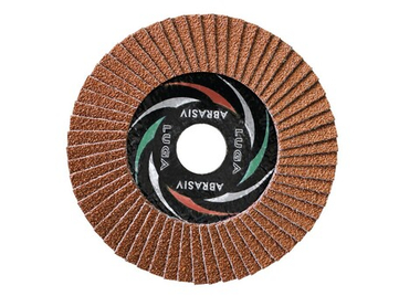 Круг лепестковый 125х22мм А60 плоск. КЛТ1 PROM CERAMIC LUGAABRASIV