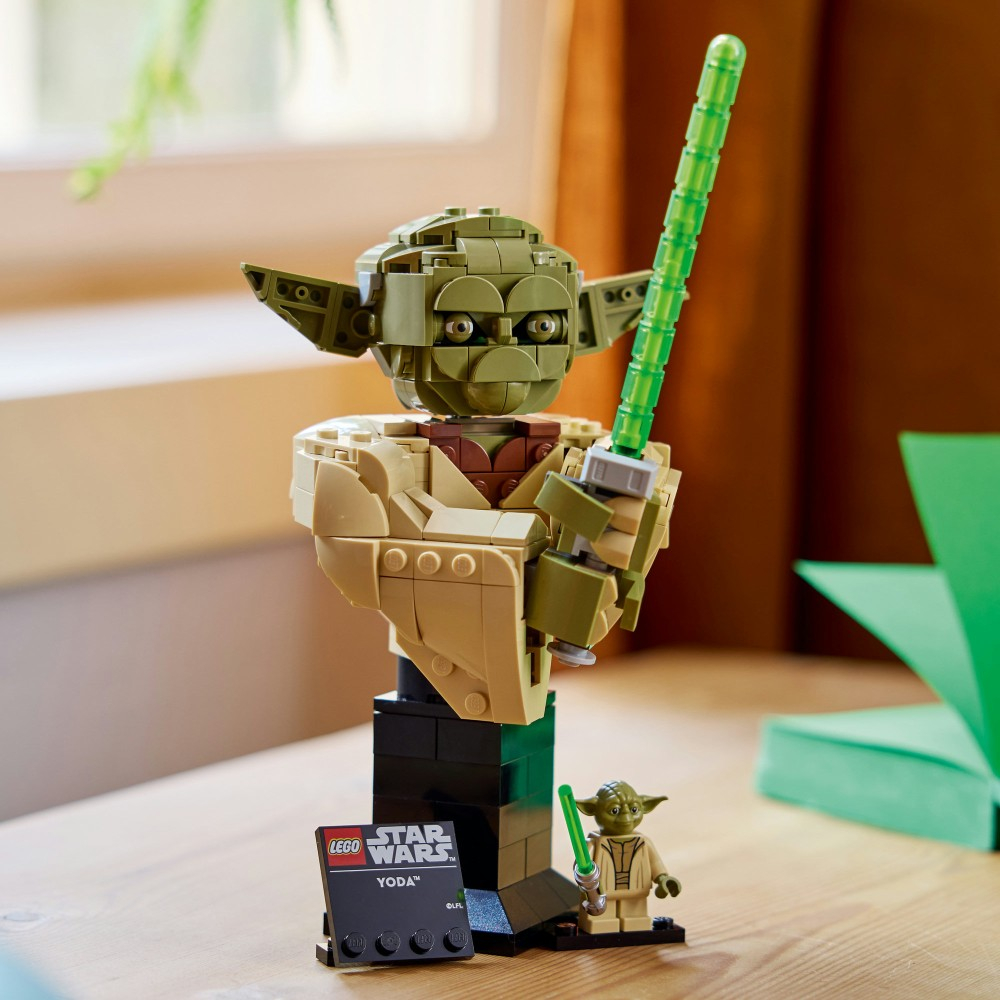 Конструктор LEGO Star Wars 75438 Бюст Йоды — фото 12