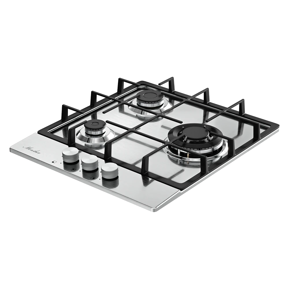 Встраиваемая газовая варочная панель Monsher MSG 43 Acier