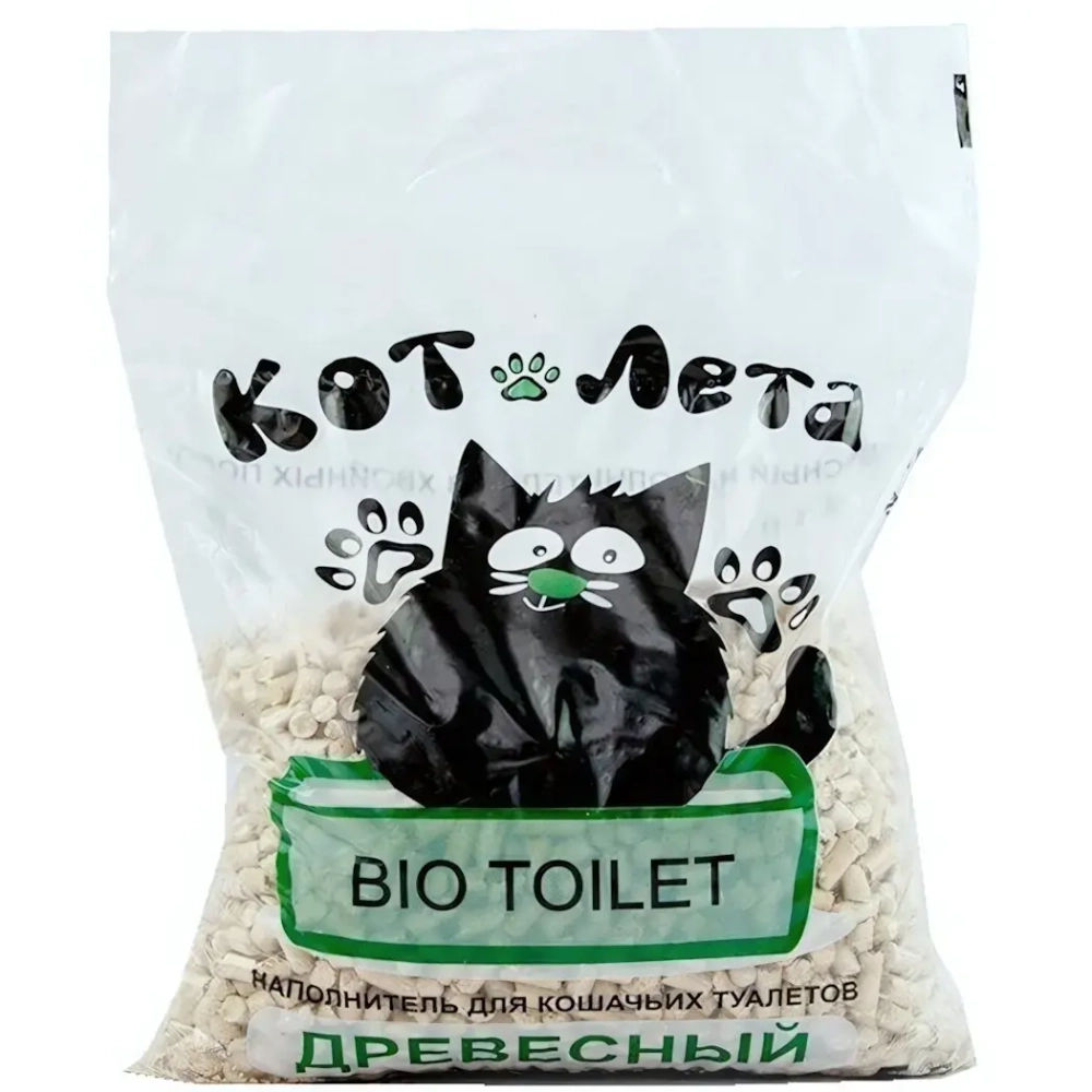 Наполнитель для кошачьего туалета «КотЛета» древесный 5л