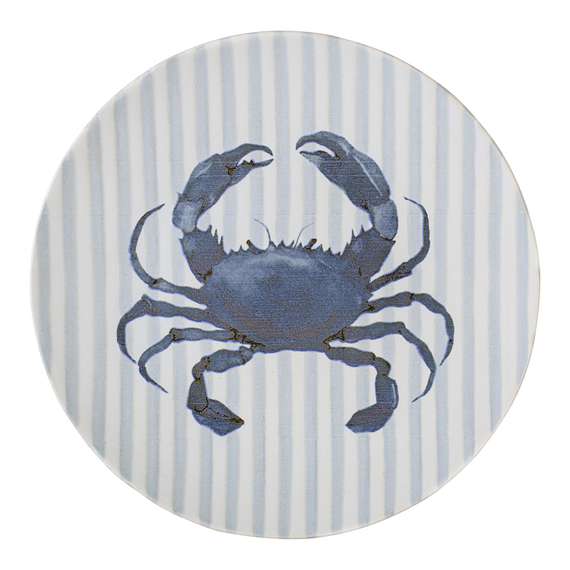 Набор из четырех тарелок aquarium из коллекции sea treasures, D21,5 см