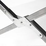 Раскладушка туристич. &quot;СЛЕДОПЫТ&quot; в чехле, 1850х750х400 мм, труба оцинк. 25х25 мм