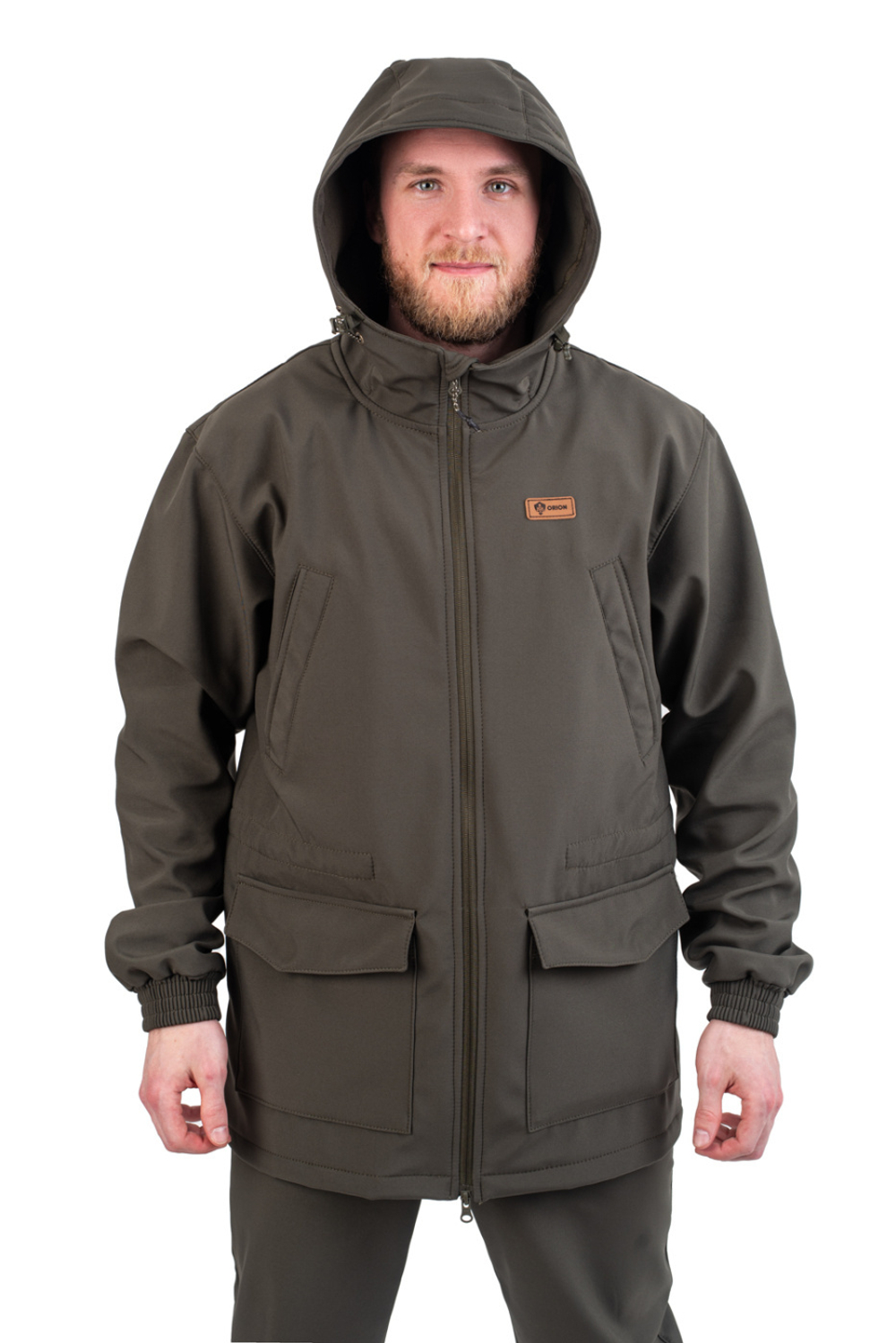 Костюм демисезонный Orion Active "Свелл" с полукомбинезоном (полофлис), Хаки