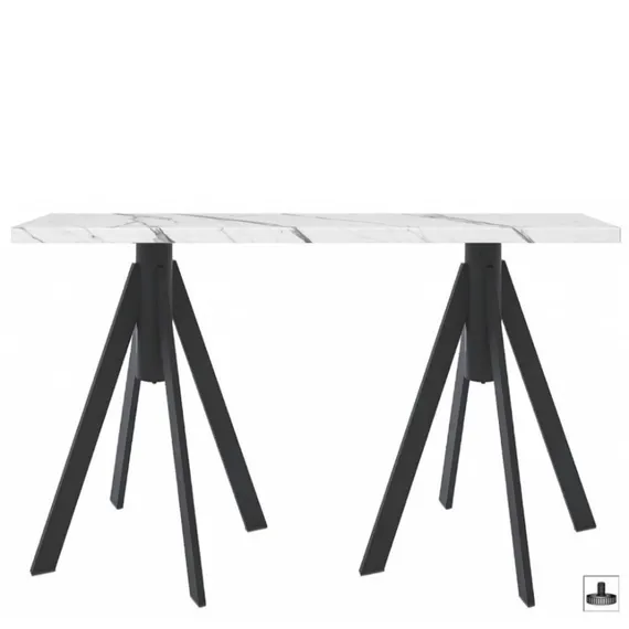 Стол Fuoz Werzalit Fantasy 120х80 см, верзалит афонский мрамор