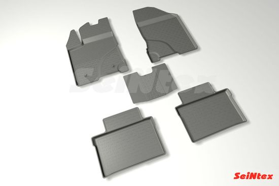 Резиновые коврики в салон Lada Vesta (2015-наст. время) "Высокий борт"